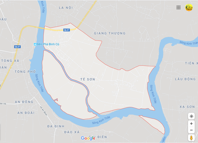 Hình ảnh vị trí địa lý tại Đồng lạc, Chí linh, Hải dương