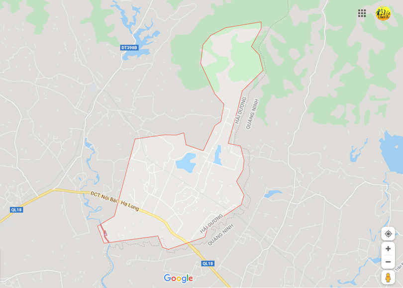 Hình ảnh vị trí địa lý tại Hoàng tiến, Chí linh, Hải dương