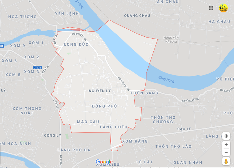 Hình ảnh vị trí địa lý tại Nguyên lý, Lý nhân, Hà nam