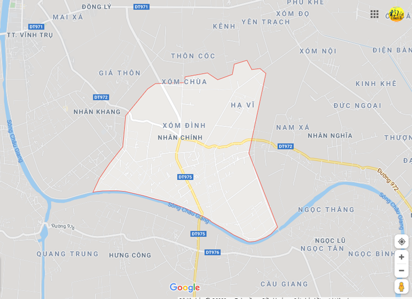 Hình ảnh vị trí địa lý tại Nhân chính, Lý nhân, Hà nam