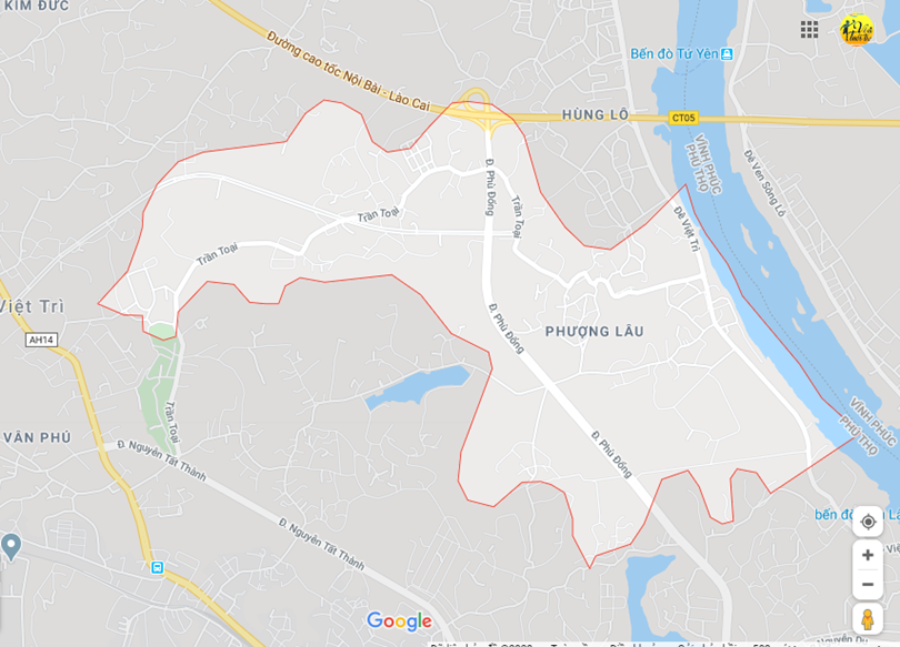 Hình ảnh vị trí địa lý tại Phượng lâu, Việt trì, Phú thọ 