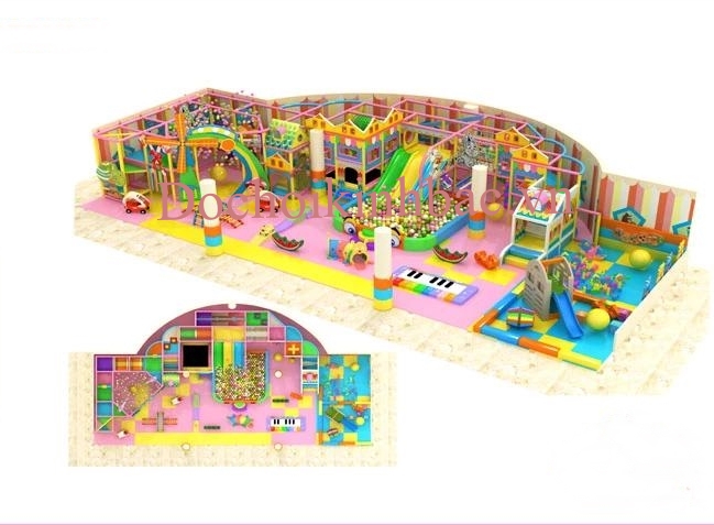 Khu vui chơi liên hoàn - thế giới muôn màu cho bé