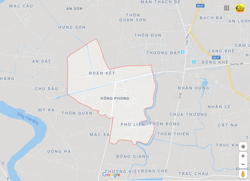 Hình ảnh vị trí địa lý tại Hồng phong, Nam sách, Hải dương