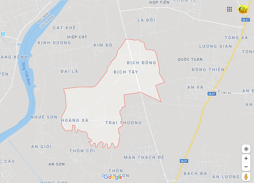 Hình ảnh vị trí địa lý tại Nam chính, Nam sách, Hải dương 