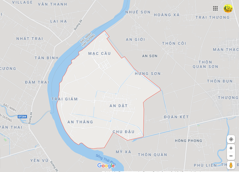 Hình ảnh vị trí địa lý tại Thái tân, Nam sách, Hải dương 