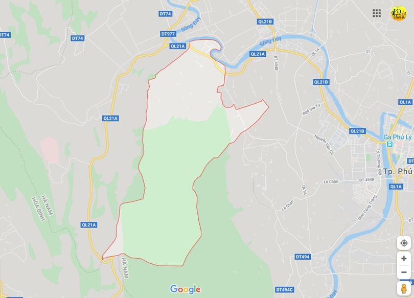 Hình ảnh vị trí địa lý tại Liên sơn, Kim bảng, Hà nam