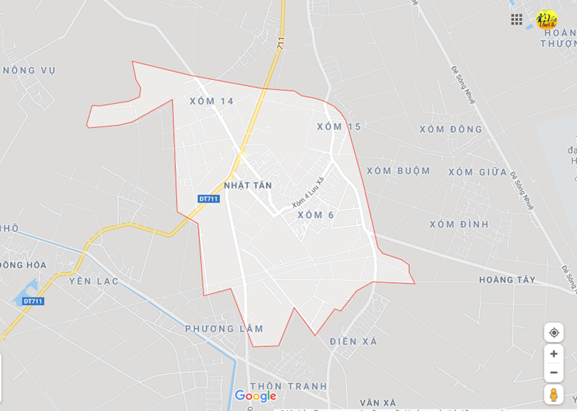 Hình ảnh vị trí địa lý tại Nhật tân, Kim bảng, Hà nam 