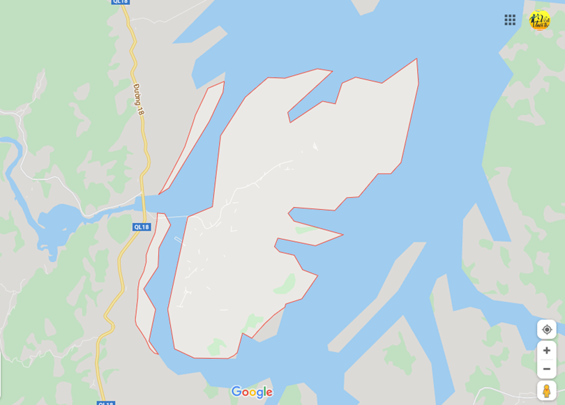 Ảnh vị trí địa lý tại Đồng rui, Tiên yên, Quảng ninh 