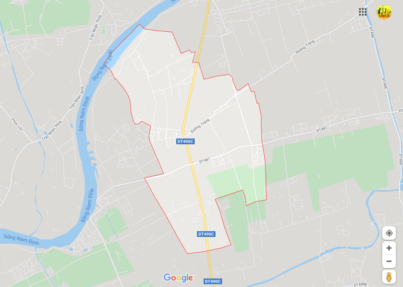 Hình ảnh vị trí địa lý tại Đồng sơn, Nam trực, Nam định 