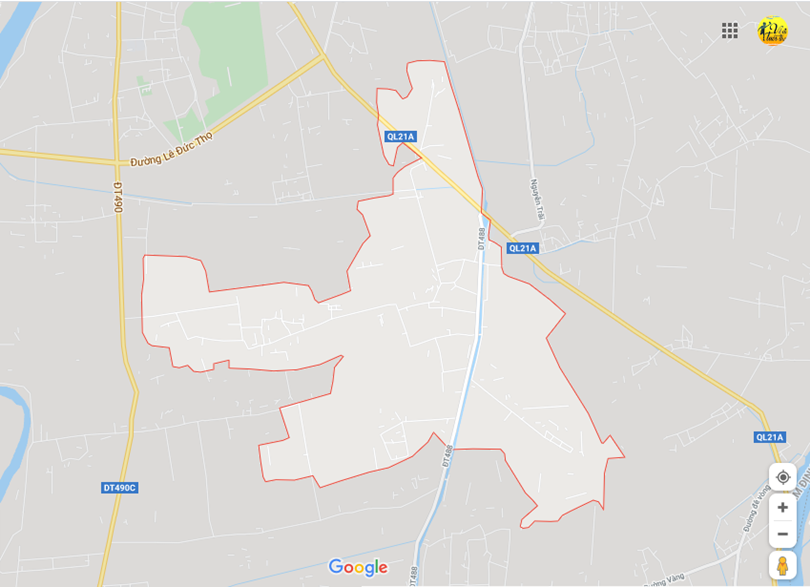 Hình ảnh vị trí địa lý tại Hồng quang, Nam trực, Nam định