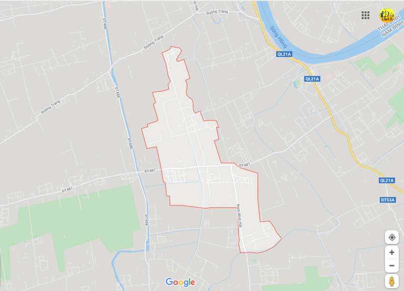 Hình ảnh vị trí địa lý tại Nam lợi, Nam trực, Nam định