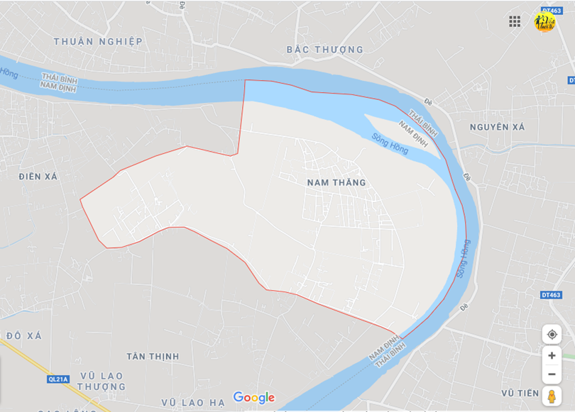 Hình ảnh vị trí địa lý tại Nam thắng, Nam trực, Nam định