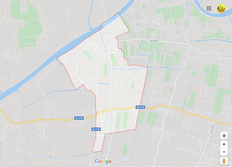 Hình ảnh vị trí địa lý tại Trực đại, Trực ninh, Nam định