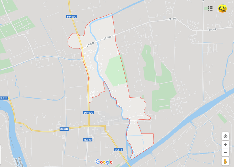 Hình ảnh vị trí địa lý tại Trực thuận, Trực ninh, Nam định