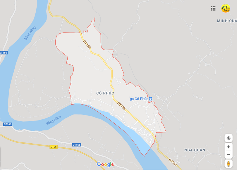 Hình ảnh vị trí địa lý tại Cổ phúc, Trấn yên, Yên bái 