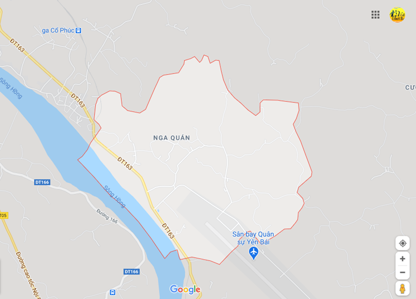 Hình ảnh vị trí địa lý tại Nga quán, Trấn yên, Yên bái 