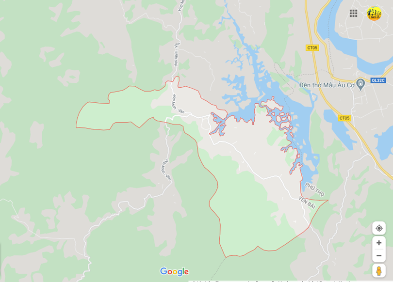 Hình ảnh vị trí địa lý tại Vân hội, Trấn yên, Yên bái