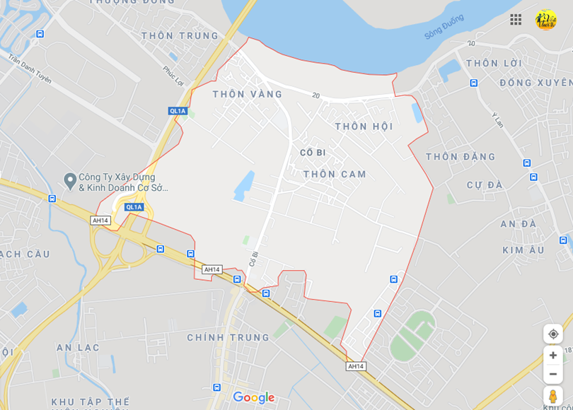 Hình ảnh vị trí địa lý tại Cổ bi, Gia lâm, Hà nội