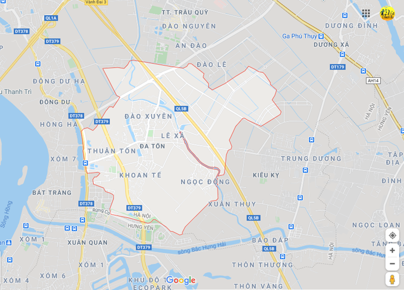 Hình ảnh vị trí địa lý tại Đa tốn, Gia lâm, Hà nội 