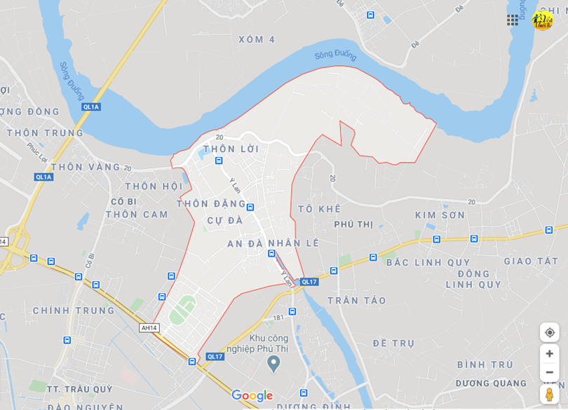 Hình ảnh vị trí địa lý tại Đặng xá, Gia lâm, Hà nội 