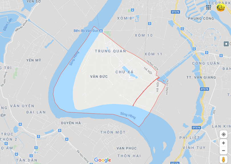 Hình ảnh vị trí địa lý tại Văn đức, Gia lâm, Hà nội 