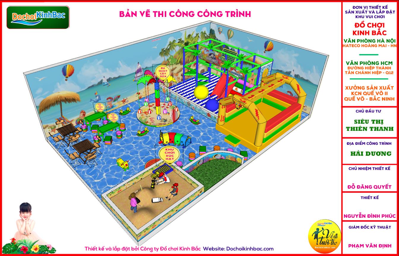 thiết kế khu vui chơi liên hoàn 
