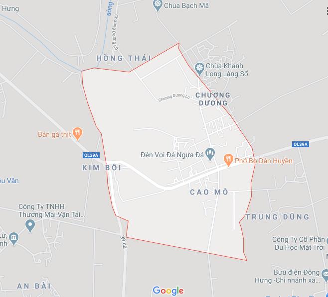 Chương Dương, Đông Hưng, Thái Bình