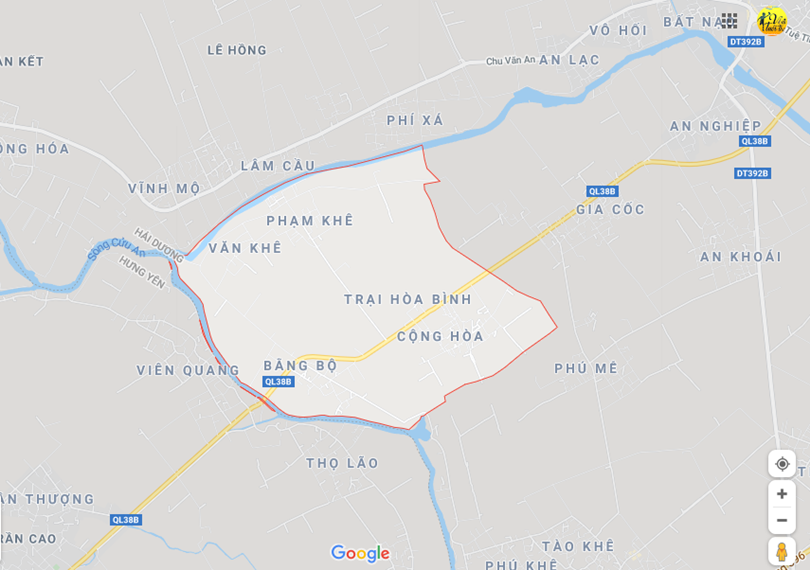 Hình ảnh vị trí địa lý tại Cao thắng, Thanh miện, Hải dương