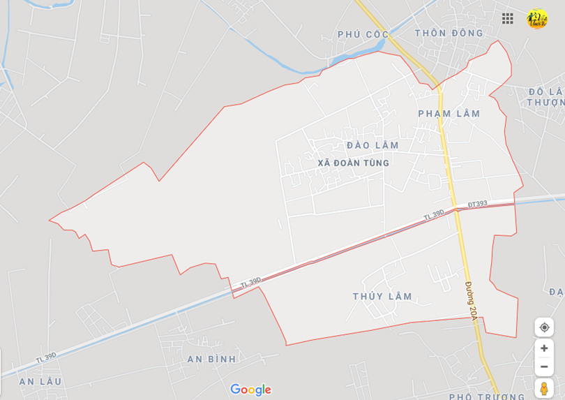 Hình ảnh vị trí địa lý tại Đoàn tùng, Thanh miện, Hải dương