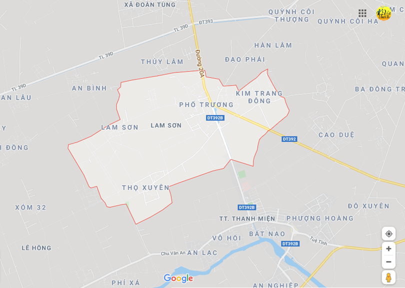 Hình ảnh vị trí địa lý tại Lam sơn, Thanh miện, Hải dương