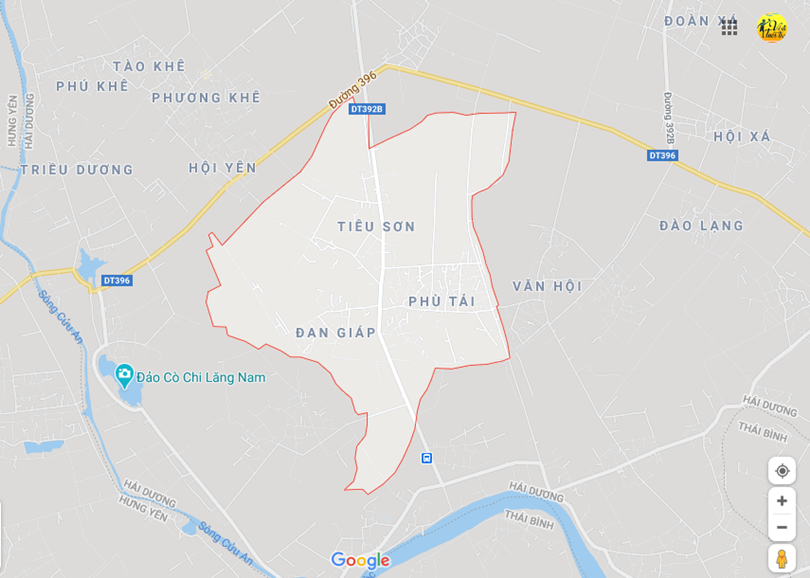 Hình ảnh vị trí địa lý tại Thanh giang, Thanh miện, Hải dương 