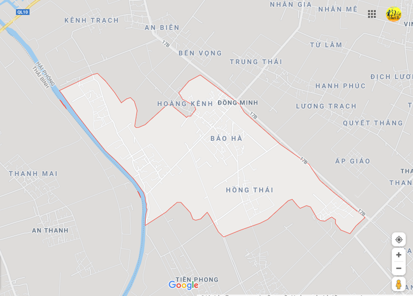 Hình ảnh vị trí địa lý tại Đồng minh, Vĩnh bảo, Hải phòng