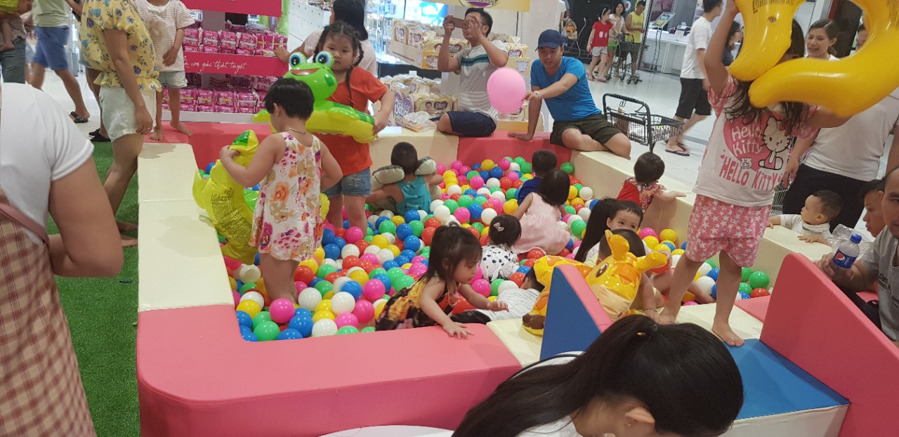 nhà bóng cho trường mầm non 