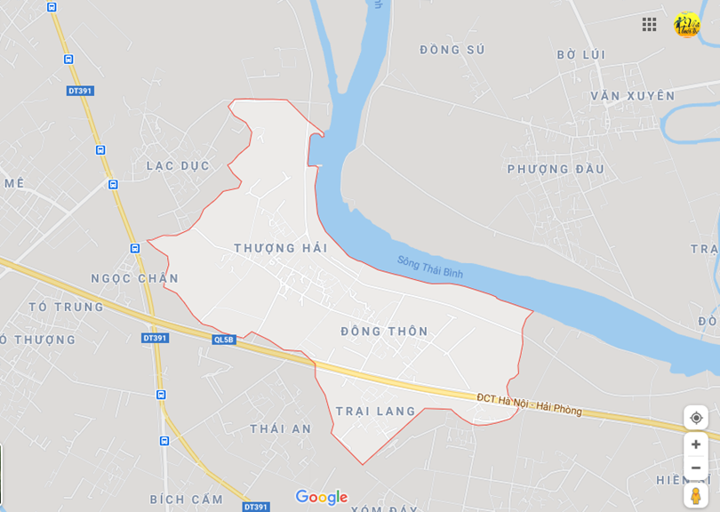 Hình ảnh vị trí địa lý tại Bình lãng, Tứ kỳ, Hải dương