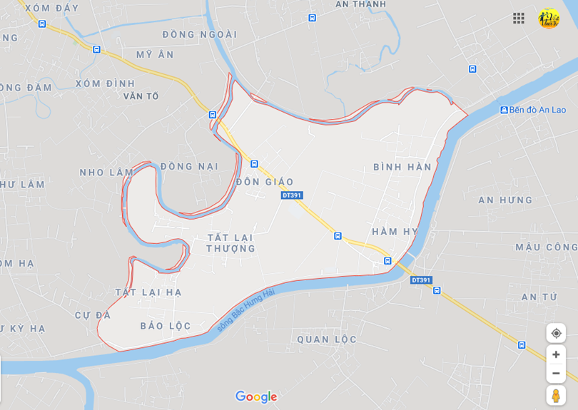 Hình ảnh vị trí địa lý tại Cộng lạc, Tứ kỳ, Hải dương