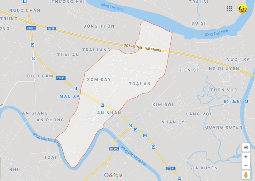 Hình ảnh vị trí địa lý tại Đông kỳ, Tứ kỳ, Hải dương