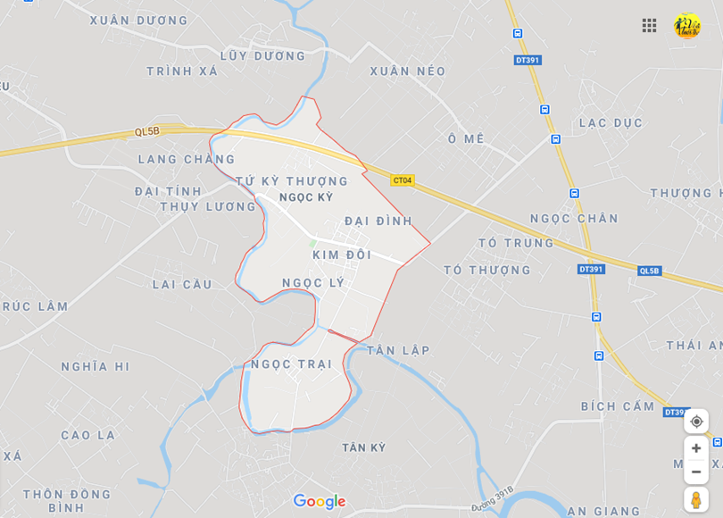 Hình ảnh vị trí địa lý tại Ngọc kỳ, Tứ kỳ, Hải dương 