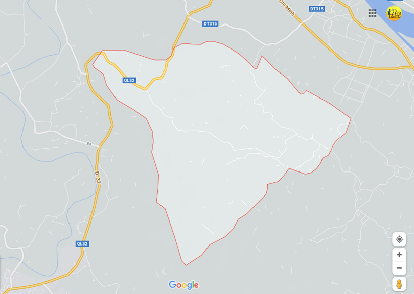 Ảnh vị trí địa lý tại Thọ văn, Tam nông, Phú thọ 