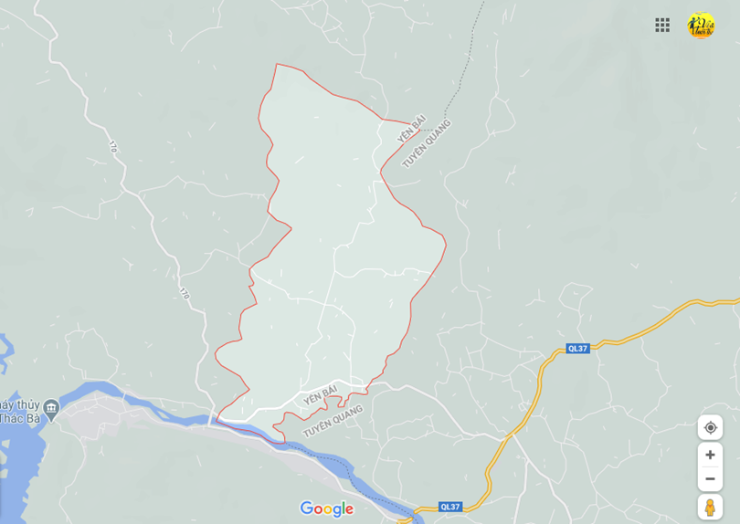 Hình ảnh vị trí địa lý tại Bảo ái, Yên bình, Yên bái