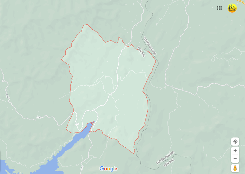 Hình ảnh vị trí địa lý tại Cảm nhân, Yên bình, Yên bái