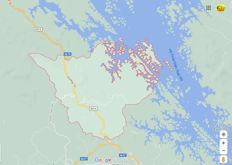 Hình ảnh vị trí địa lý tại Đại đồng, Yên bình, Yên bái