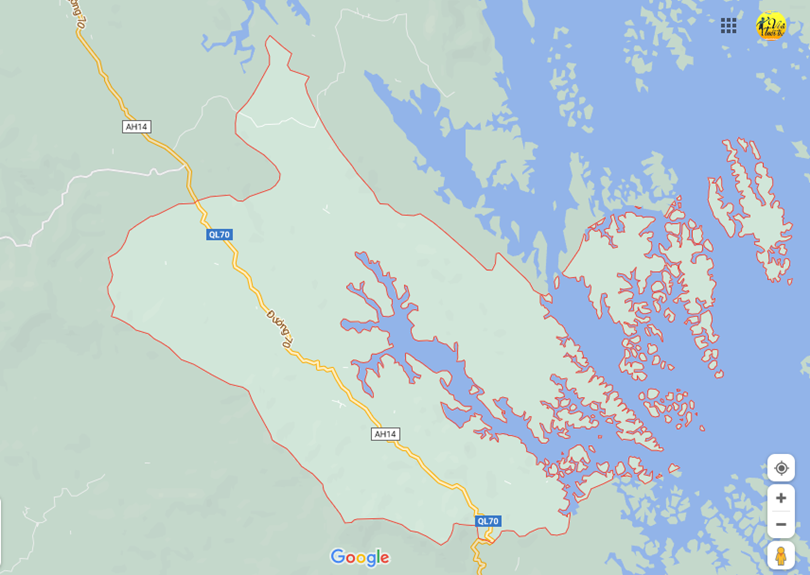 Hình ảnh vị trí địa lý tại Tân hương, Yên bình, Yên bái