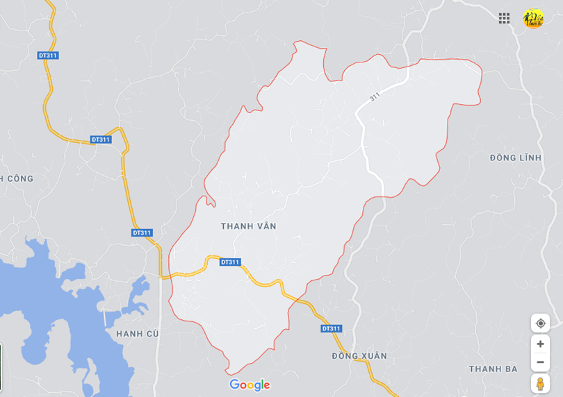 Hình ảnh vị trí địa lý tại Thanh vân, Thanh ba, Phú thọ