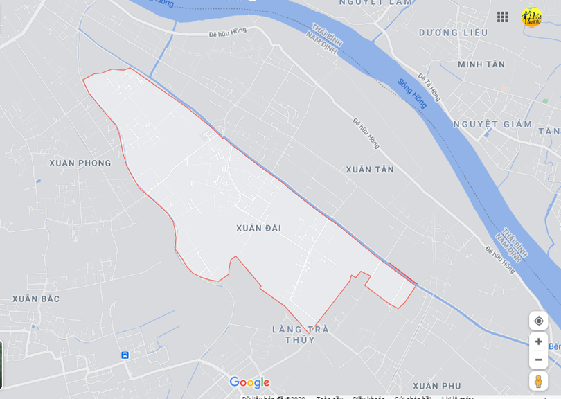 Hình ảnh vị trí địa lý tại Xuân đài, Xuân trường, Nam định 