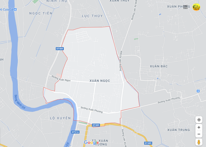 Hình ảnh vị trí địa lý tại Xuân ngọc, Xuân trường, Nam định