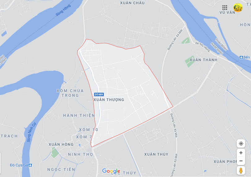 Hình ảnh vị trí địa lý tại Xuân thượng, Xuân trường, Nam định