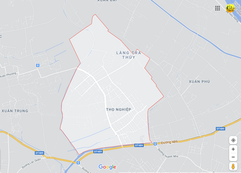 Hình ảnh vị trí địa lý tại Thọ nghiệp, Xuân trường, Nam định