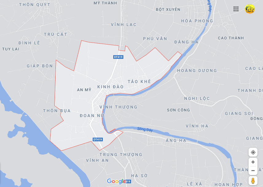 Hình ảnh vị trí địa lý tại Thượng lâm, Mỹ đức, Hà nội