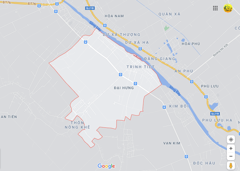 Hình ảnh vị trí địa lý tại Đại hưng, Mỹ đức, Hà nội