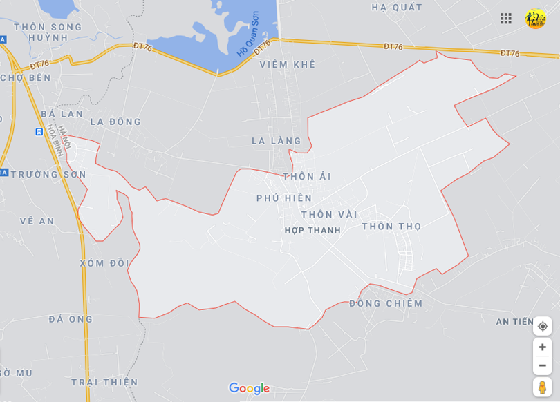 Hình ảnh vị trí địa lý tại Hợp thanh, Mỹ đức, Hà nội 